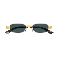 Occhiali da sole Bottega Veneta BV1381S003-SILVER-SILVER-BLUE50 - BV1381S003-SILVER-SILVER-BLUE50